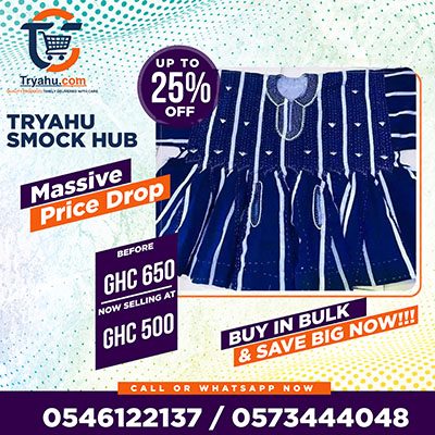 Handmade Ghanaian Smocks for Sale | Buy Fugu Online Tryahu